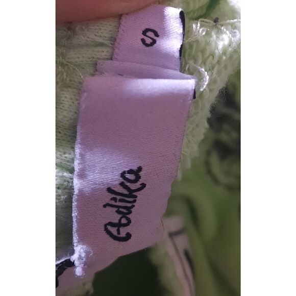 Ladies‎ Small Dragon Print Green Jogger Sweatpants Athleisure Comfy Cute - Picture 5 of 10